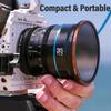 SIRUI Night Walker S35 Manual Focus Cine Lens Set, 24mm, 35mm, 55mm, T1.2 Large Aperture L Mount Lens for Sigma FP, S5/S5II/S5IIX, DC-BGH1 (MS-3SLB, Black) view 4