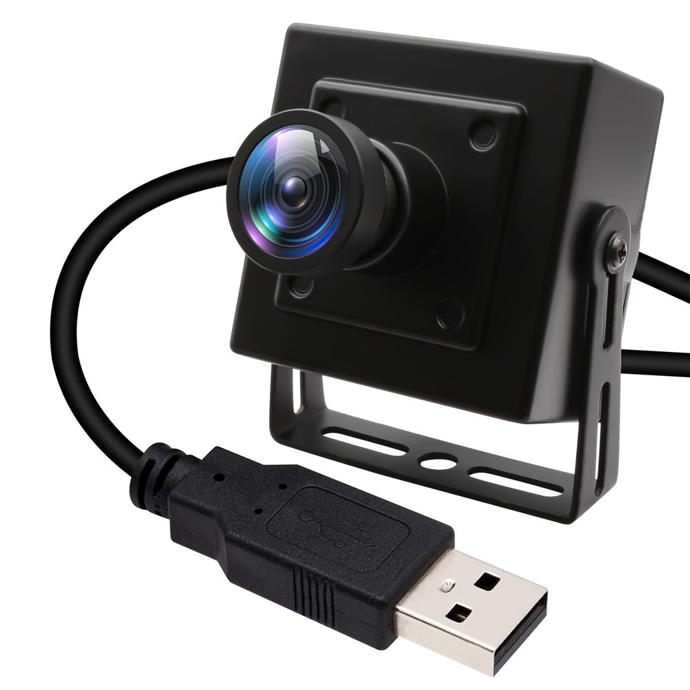ELP 260FPS USB Camera for Computer - 2.9mm Wide Angle Lens, 2MP Mini USB2.0 PC Camera, CMOS OV4689, 260FPS@360P, 120FPS@720P, 60FPS@1080P FHD Webcam for Jetson Nano