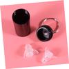 FOMIYES 2pairs Silicone Musician Earplugs Noise Reduction Reusable Hearing for Concerts Events Comfortable Fit Includes Black Travel Bottle Washable view 4