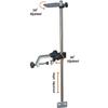COYEUX Portable Fish Finder Transducer Bracket, with 360 Rotating Aluminum Mount, for Accurate Sonar Readings, Height Adjustable view 2