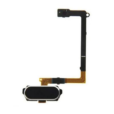 Fingerprint Main Keypad Home Button with Flex Cable for Samsung Galaxy S6 Edge G925 G925F - Black