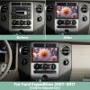 [2G+64G] Android Car Radio for Ford Expedition 2007-2017 (Only for Manual A/C), 9 inch Touch Screen Stereo, Carplay/Android Auto/EQ Audio/SWC/Bluetooth +AHD Backup Camera view 2
