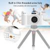 Camnoon Portable Digital Camera with 3.0-inch TFT Rotatable Screen 48MP 4K Ultra HD 16X Zoom Anti-Shaking with 2pcs Batteries 32GB Memory Card view 3