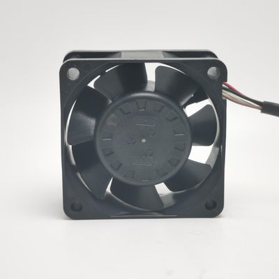 06025VE-12Q-CU DC Fan, Sq 60x25mm, 12VDC 0.65A, 6000RPM Flange, 2wire