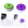 Angoily 2pcs Multifunction Tangle-wire Organizer Earbuds Cord Hider for Desk and Travel Random Color view 3