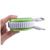 Angoily 2pcs Multifunction Tangle-wire Organizer Earbuds Cord Hider for Desk and Travel Random Color view 4
