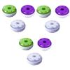 Angoily 3pcs Round Cable Winder Tangle Earphone Organizer Compact Cord Keeper for Headphones Usb Cables and More Random for Travel and Home Use view 1
