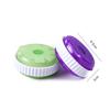 Angoily 3pcs Round Cable Winder Tangle Earphone Organizer Compact Cord Keeper for Headphones Usb Cables and More Random for Travel and Home Use view 2