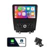 2+32G 10.1 inches Android 12 Double Din Car Stereo for Ford Mustang 2010 2011 2012 2013 2014 IPS Touchscreen Screen Car Radio with Carplay & Android Auto Support Backup Camera GPS FM Navi BT view 1