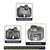 Fitcamx Front 4K+Rear 1080P Dash Cam Adapts for Mercedes-Benz EQS 450 580 2022 2023 2024 Sedan SUV (HD2-6768), OEM Look, Dual HD Video, WiFi & APP, Loop Recording, G-Sensor, Easy to Use, 128GB Card view 3