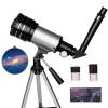 RFJYGWQM Binoculars Space Astronomical Telescope 70mm HD Refractor Telescope with Lightweight Tripod and 2 Options Eyepiece Moon Filter for Kids and Beginner Adults view 1