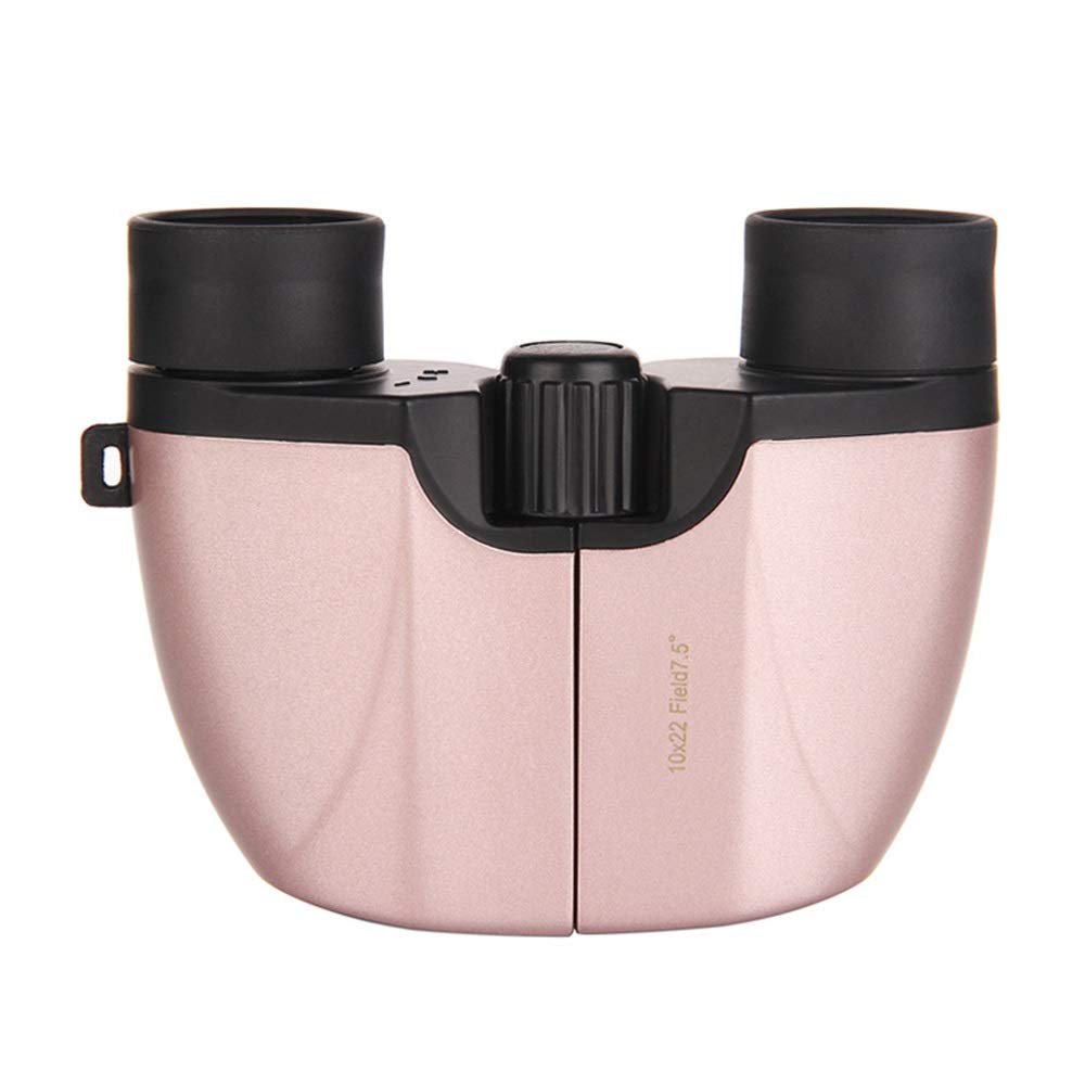 10X22 Binoculars Portable High Magnification HD Telescope Green Film Low Light Night Vision Outdoor Tourism Essential Binoculars