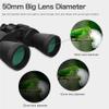 20 X 50 Binoculars for Adults Waterproof Compact Binoculars for Bird Watching Hiking Traveling and Sports Events for Photography Waterproo view 3