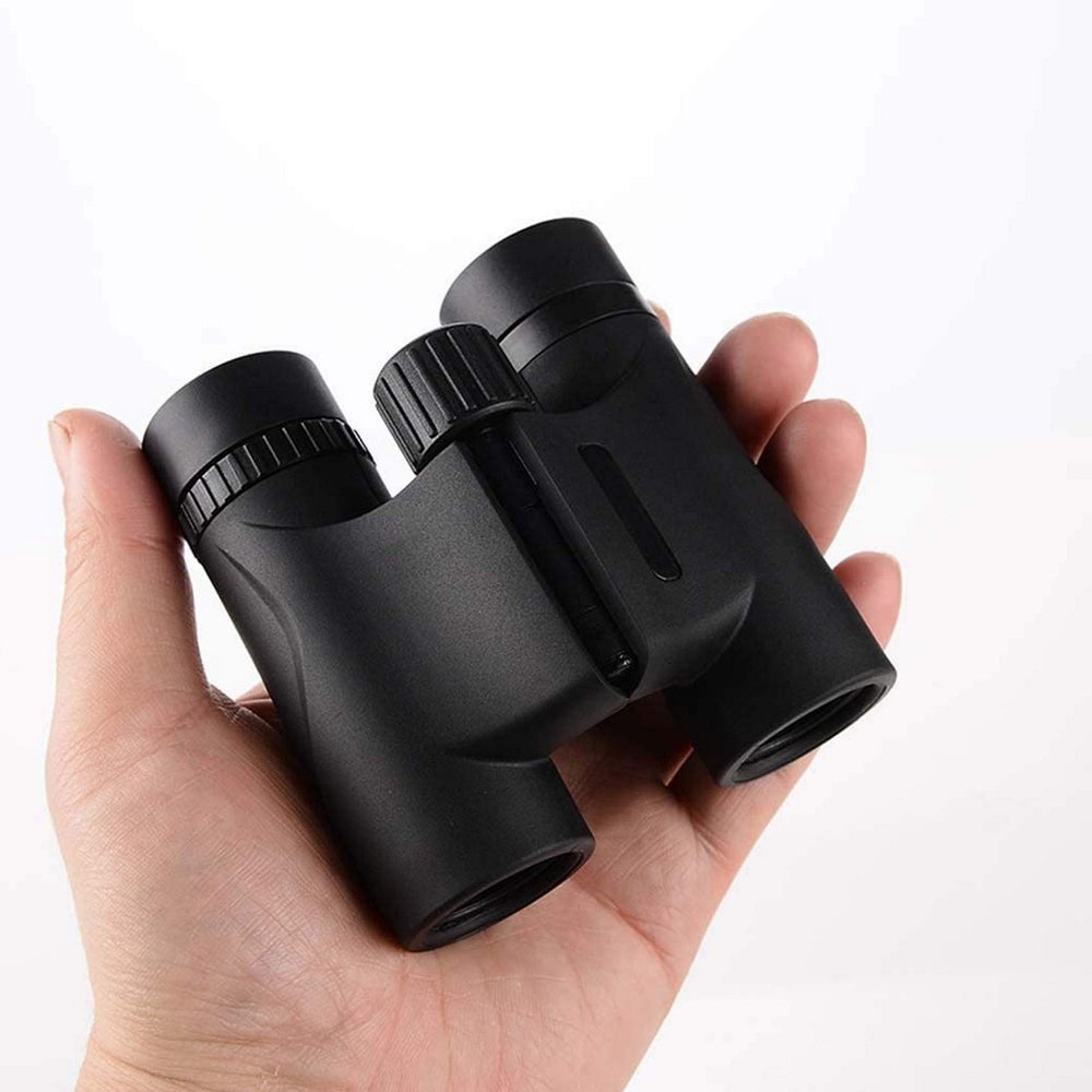 8X21 Portable Binoculars Large Eyepiece-HD FMC BAK4 Prism Lightweight Outdoor Folding Binoculars for Birds Watching Hunting