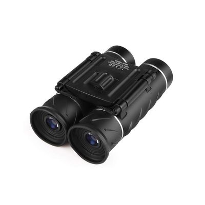 RFJYGWQM 12X26 Compact Folding Travel Mini Binoculars Opera Glasses Mini Telescope for Travel