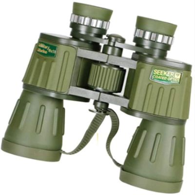 Low Light Big Eyepiece 10X50 HD Binoculars Binoculars Fixed Zoom for Outdoor