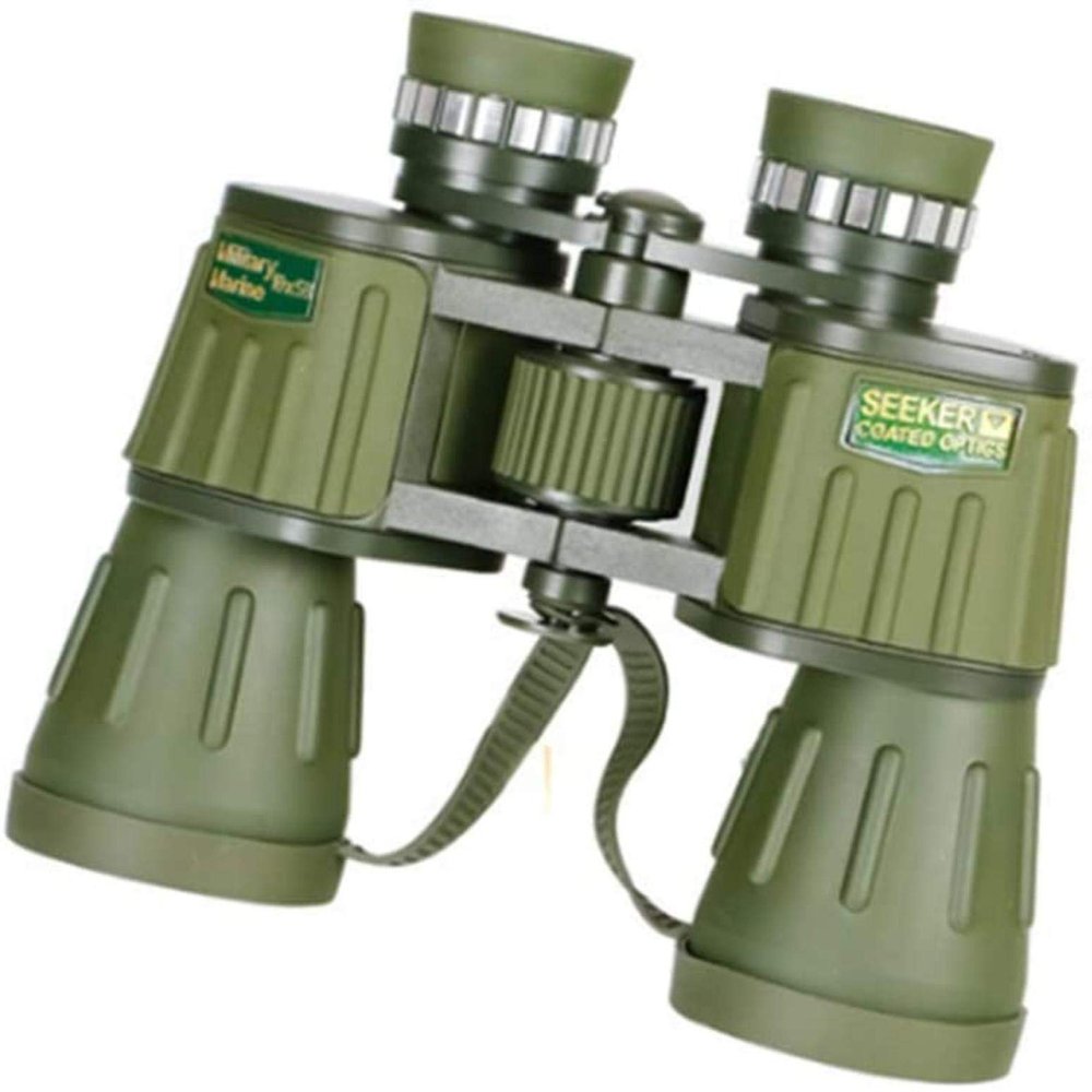 Low Light Big Eyepiece 10X50 HD Binoculars Binoculars Fixed Zoom for Outdoor