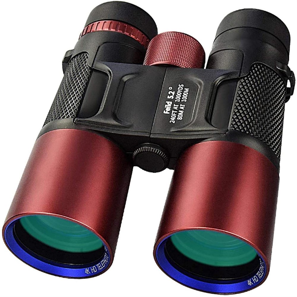 Adult Telescope 10x42 Binoculars for Adults Children Life Waterproof Binoculars Compact with Night in Poor Light Conditions BAK28 Prism FMC Optics Binoculars Telescope for Bird Watching Waterproo