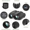 Binoculars 10X25 BAK4 Prism High Powered Zoom Binocular Portable Hunting Telescope Pocket Scope for Sports Living view 4