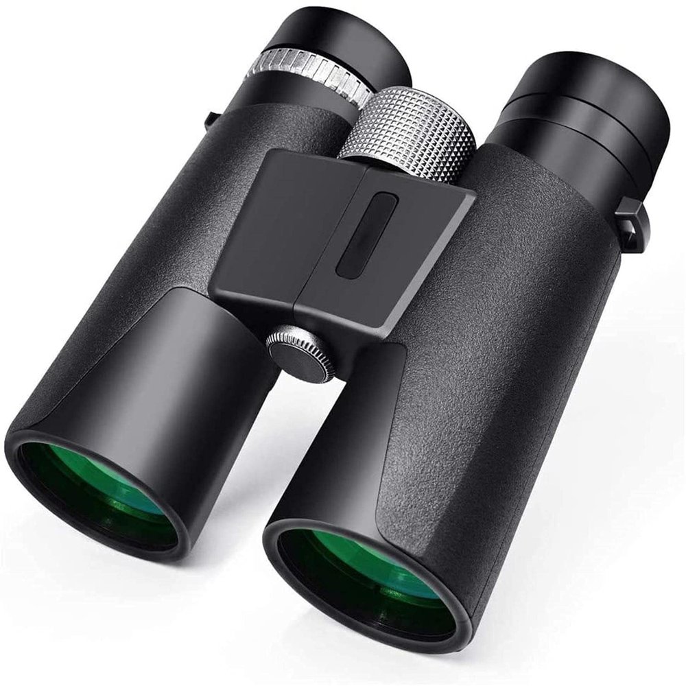 10X42 Binoculars for Adults Compact Sharp Vision Binocular Low Light Binoculars for Bird Watching Outdoor Sports Games and Concerts Waterproo
