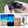 Small Folding Binoculars Mini Binoculars 30X60 HD Wide Angle Portable Low Light Level Pocket Binoculars view 3
