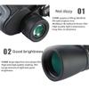 Double Aperture Binocular 10 x Adult Binocular Nitrogen Filled Waterproof Bak4 Prism Fmc Multilayer Coating Outdoor Hunting Hiking Nature to Watch Sports Events view 2