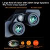Double Aperture Binocular 10 x Adult Binocular Nitrogen Filled Waterproof Bak4 Prism Fmc Multilayer Coating Outdoor Hunting Hiking Nature to Watch Sports Events view 4