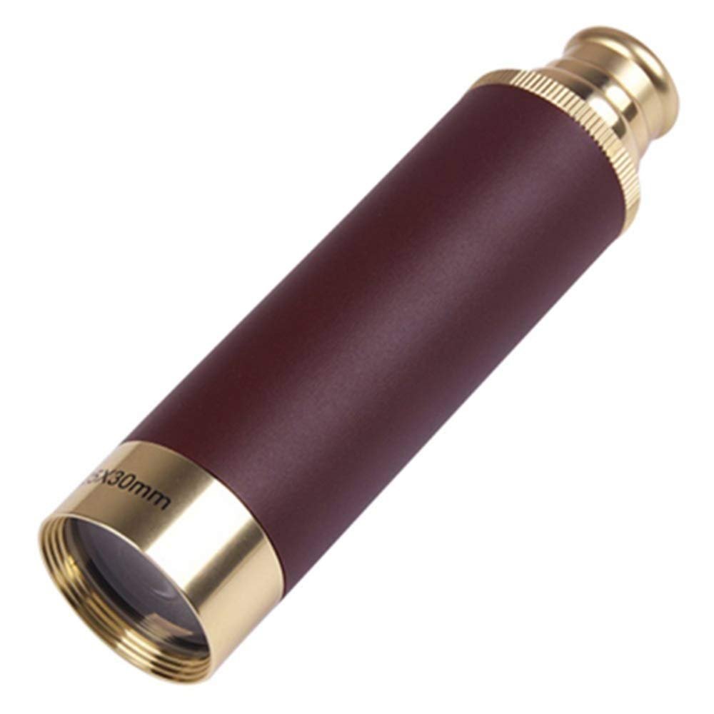 Binoculars 25 X 30 Roof BAK - 4 Prism Monocular Brass Color Pirate Style