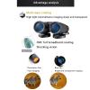 Binoculars Outdoor Telescope Large Prism All-Optical Lens High-Definition Imaging (A) view 2