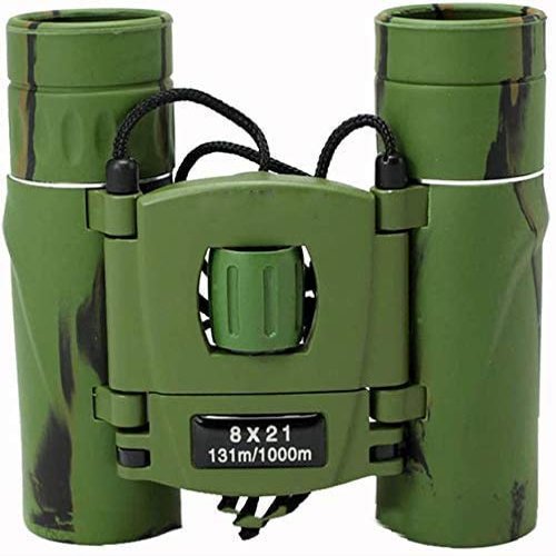 Binoculars 8x21 Telescope LLL NO Infrared HD Zoom for Outdoor Travel A (B) (A)