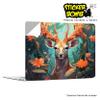10 Point Buck Realistic Deer Tablet and Laptop Skin Wrap with UV Protection Laminate - Sticker Bomb Vinyl Decal WA011 - Premium 4 Year Vinyl - Easy Application view 2