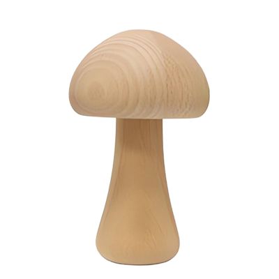 DirectNine Basics Mushroom Lamp Night Light for Kids Aldult Ambient Light Bedside Lamp Ornament Children LED Table Lamps (B-USB)