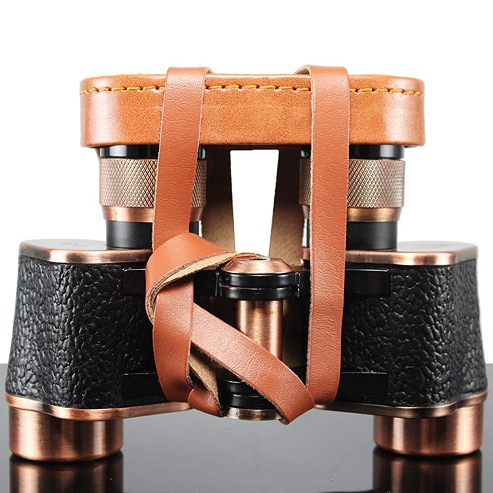 Binoculars for Adults with Handselected Prisms and Hd Glass More Clear and Sharp for Hunting Hiking Viewing Wildlife or Sports Games Outdoor Telescope (Black) (Copper)