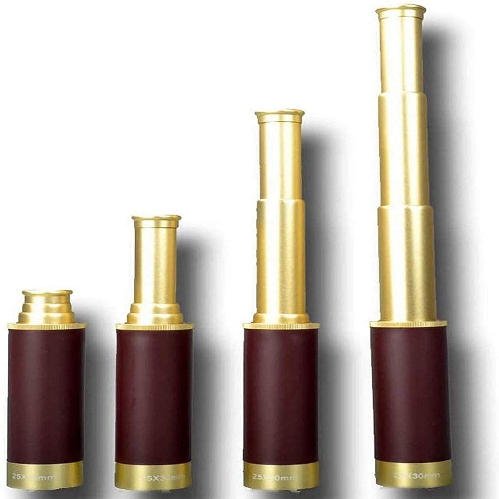 Binoculars Monocular Monocular Telescope 25X30 High Power Single Tube Telescope Pirate Mirror with Leather Bag Telescope