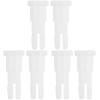 Ipetboom 3 Pairs Glasses Equipment Accessories Optometry Supplies Optical Chin Rest Paper Pin Attachment Devices Pencil Case for Girls Fix Pin Plastic Stethoscope White Equipment Supplies, 2X1X0.4CM view 1