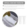 Ipetboom 3 Pairs Glasses Equipment Accessories Optometry Supplies Optical Chin Rest Paper Pin Attachment Devices Pencil Case for Girls Fix Pin Plastic Stethoscope White Equipment Supplies, 2X1X0.4CM view 4