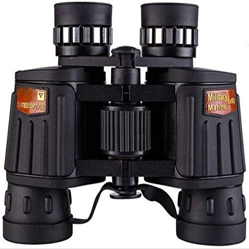 Binoculars Monocular Binoculars DM-4 10x50 Binocular Fine-Tuning High-Definition High-Power Low-Light Night Vision Telescope HD BAK4 Waterproof Fishing Hiking Bird Watching Ocean Color Black Te
