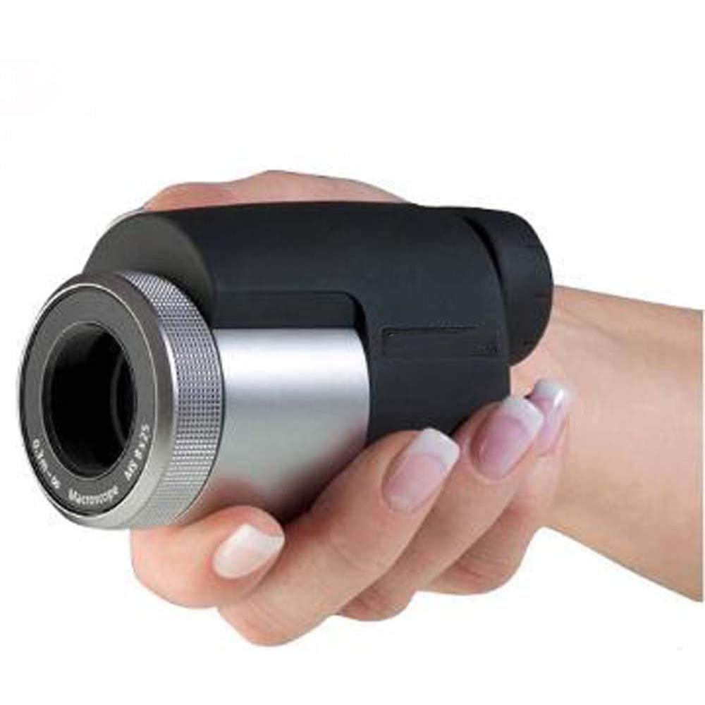 RFJYGWQM Binoculars 8X25 Monocular High-Power High-Definition Outdoor Climbing Camping Tourism Power Water Meter Reading Applicable