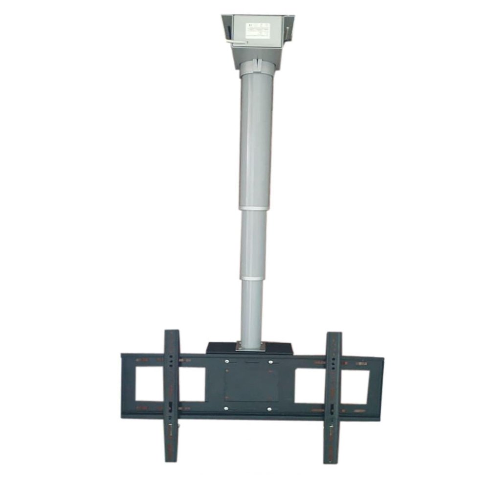 Wall Mount TV Bracket, Height Adjustable TV Stand and Wall Mount Motorized Tv Mount - Motorized Ceiling TV Mount, with Remote Control, Fits 26-70 Inch Low Profile TVs (Size : 47.2inch) (Size : 35.4in