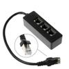 Magikl 1-2 Pack RJ45 Cable Splitter Ethernet Adapter 1 to 3 Port LAN Network Plug (2) view 3