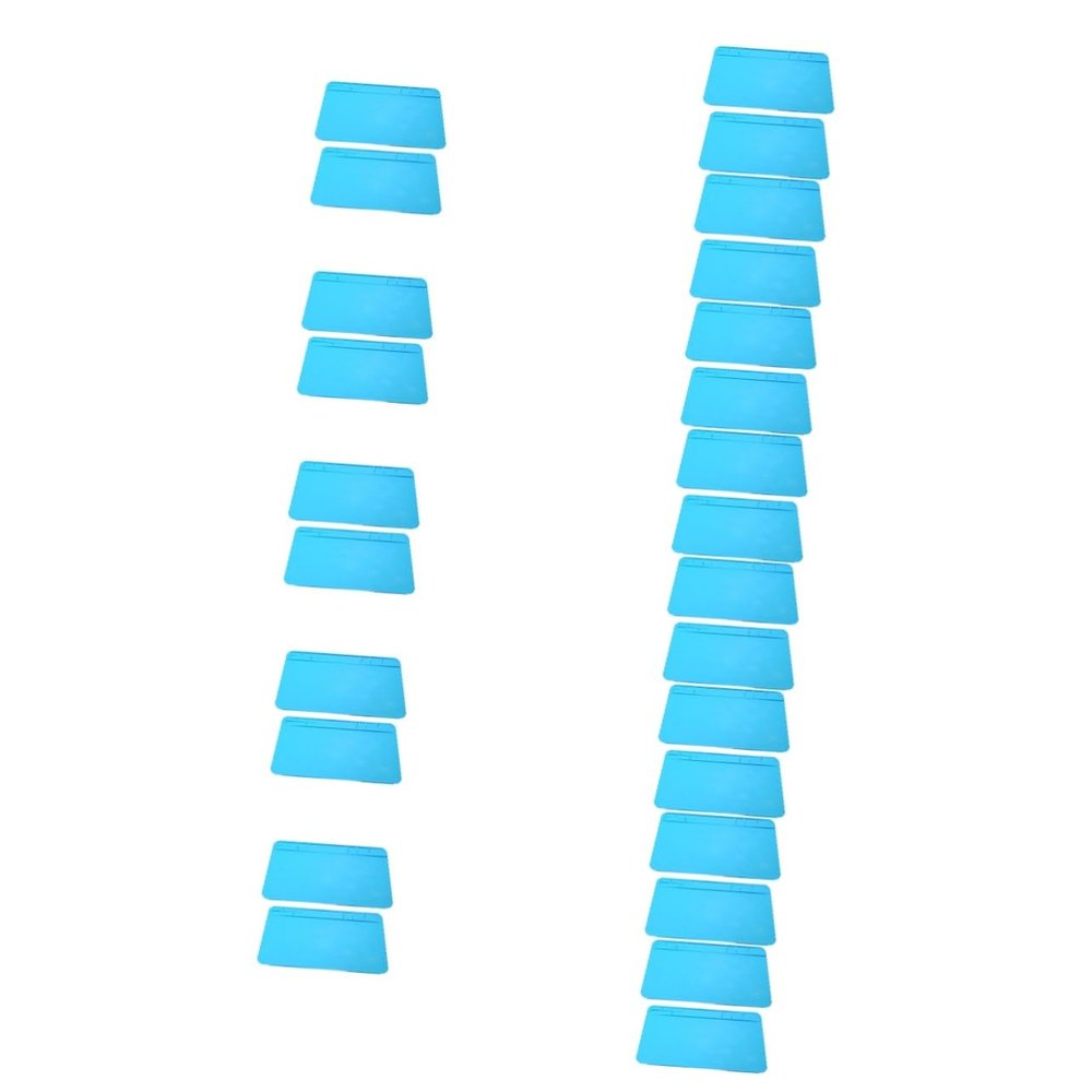 Angoily 26pcs Silicone Repair Pad for Electronic Maintenance Heat Insulation Mat for Parts Organization for Storing Screws during Repairs