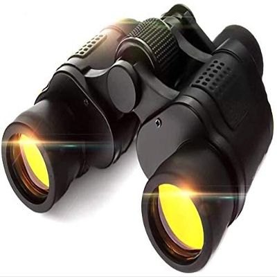 Binoculars 60X60 Zoom Day/Night Vision HD Floodplains HD Binoculars Hunting Telescope Case Travel Folding Binoculars Day ZHW345