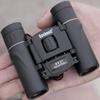 821 Mini Portable Binoculars Child Hand Folding Telescope for Adult Hunting Outdoor Travel - Red Eyepiece Life Waterproof view 2