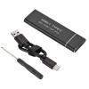 CHICHIYANG M.2 NGFF to USB3.1 Hard Disk Enclosure Case, Plug and Play, Aluminum Alloy M2 SSD Type-C Hard Disk Box Accessories view 2