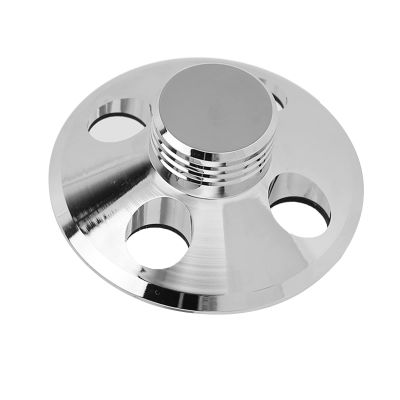 Vomeko Record Weight Stabilizer - LP107S HiFi Disc Stabilizer and Clamp for Turntable LP Record Player, Silver.