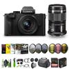 Panasonic Lumix G100D 4K Mirrorless Vlogging Camera, 5-Axis Hybrid I.S, YouTube Vlogger Kit Bundle with M.Zuiko Digital ED 60mm f/2.8 Macro Lens Micro Four Thirds and 12-32mm Lens + Vlog Accessories view 1