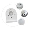 Angoily 2pcs Wall Mounted Camera Holder Bracket Abs Design for Outdoor Security Cameras Creative Mount Purpose Positions for Home Hotel Use Aesthetics by Concealing Wiring view 4
