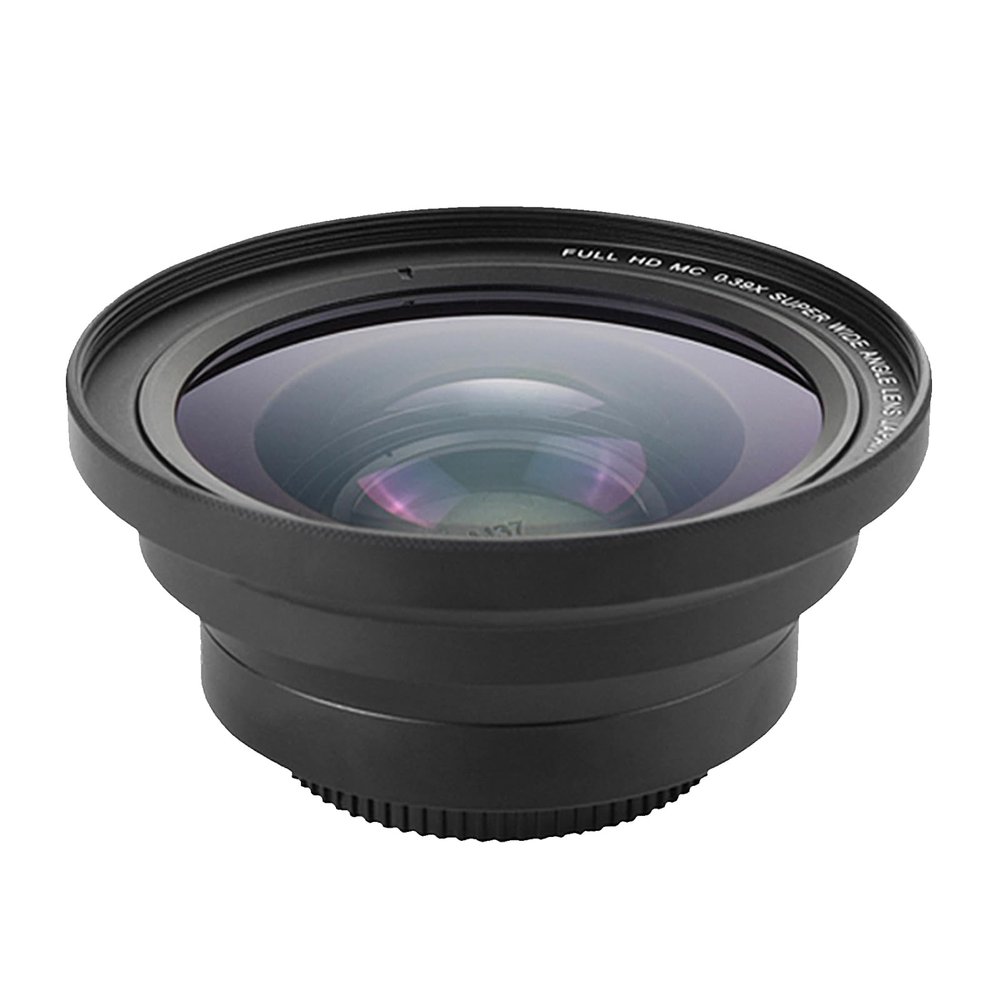 Ldbuejiaja 72mm 0.39X Universal Wide Angle Macro Lens Camera Camcorders Wide Angle Lens for SLR DSLR Camera Accessories Camcorders Lens