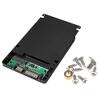CHICHIYANG NGFF to SATA Solid State Hard Drive Box Portable M.2 SSD to SATA3.0 Adapter Box with Screws Set view 1