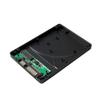 CHICHIYANG NGFF to SATA Solid State Hard Drive Box Portable M.2 SSD to SATA3.0 Adapter Box with Screws Set view 2